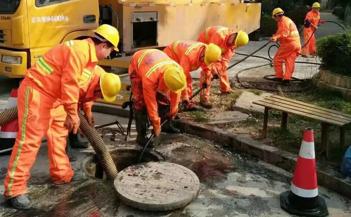 正定县污水管道修复